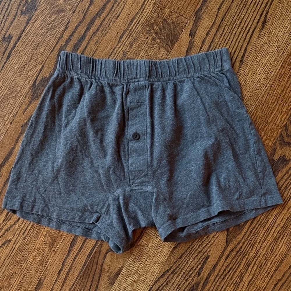 Z Uniqlo Small Charcoal Men's Boxers Sleepwear Loungewear Casual Shorts